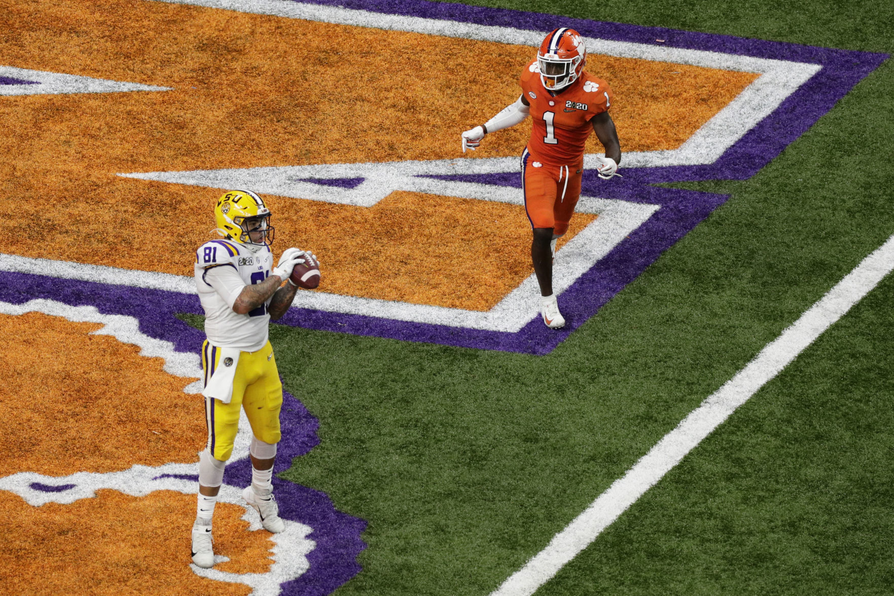 CFP Championship Clemson LSU Football
